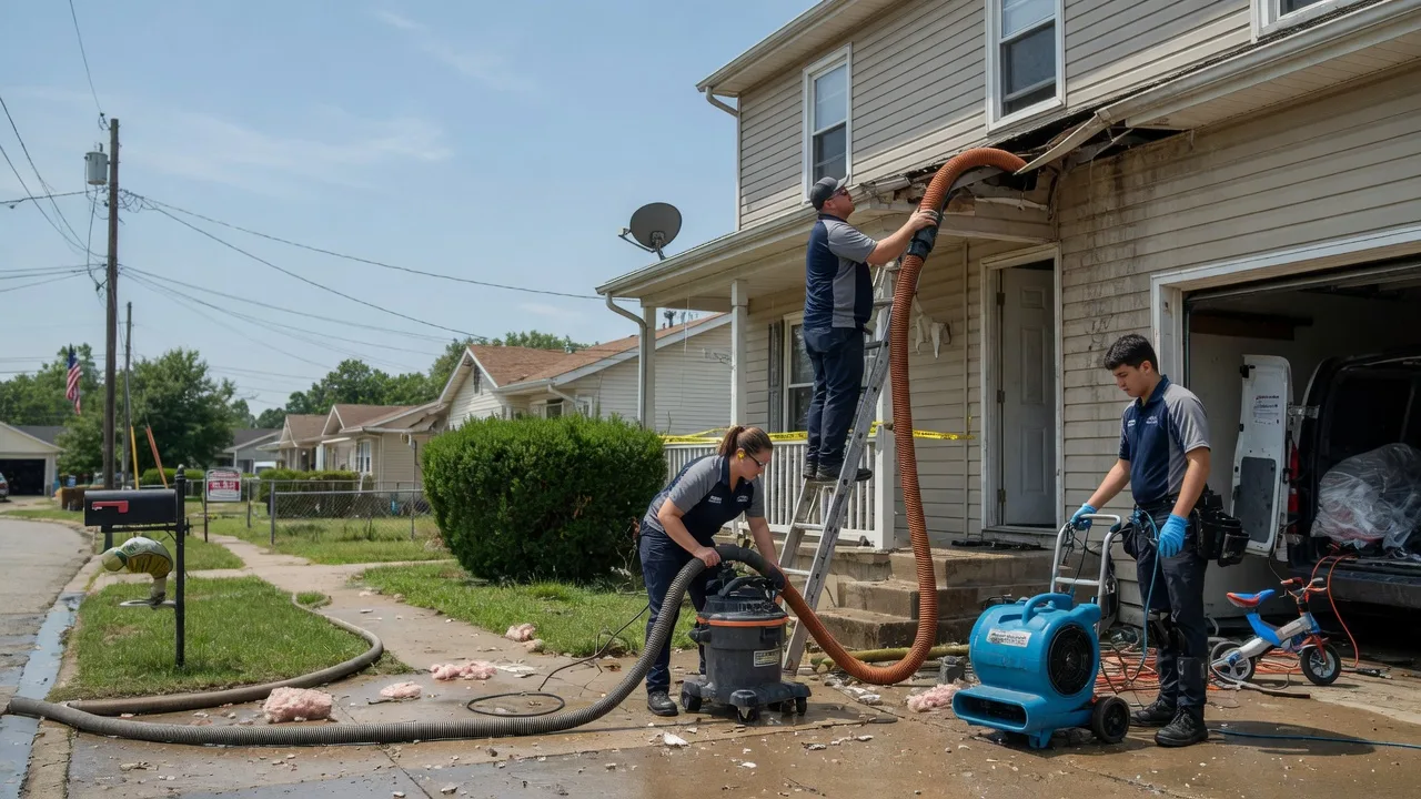 Water Damage Restoration in Tremont, IL near me